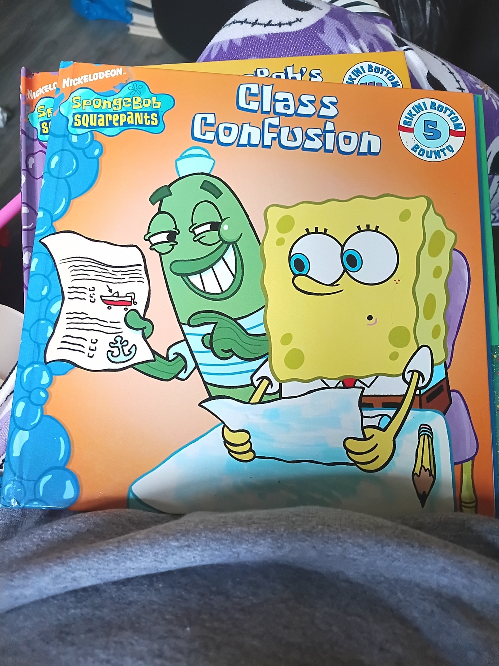 Nickelodeon SpongeBob SquarePants Book — Orange, Yellow, Green, Blue